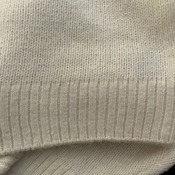 Old Navy Holiday Boxy Poly/Wool
Blend Sweater Women’s 2XL Cream Multicolor NWT - Picture 7 of 11